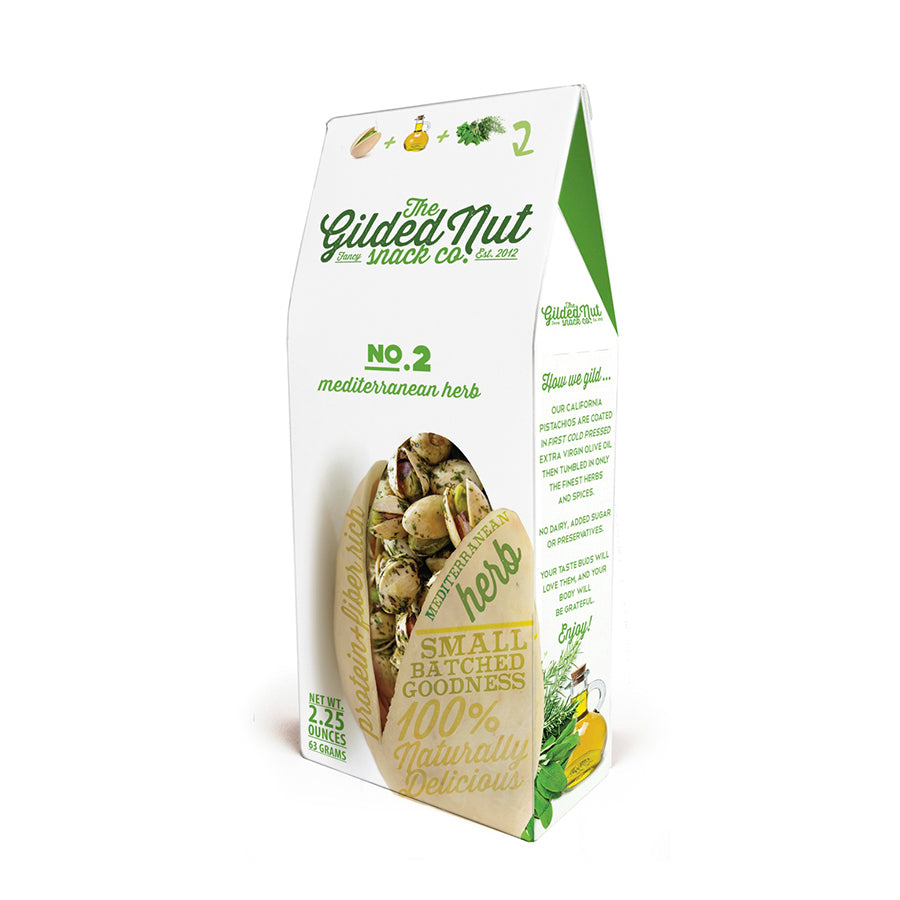 Mediterranean Herb  /   In-Shell Pistachios  /  6-Pack Case Image 1