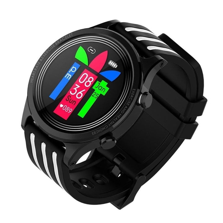 1.28 Full Touchscreen Smart Watch IP67 Waterproof Fitness Tracker Sports Bracelets Image 1