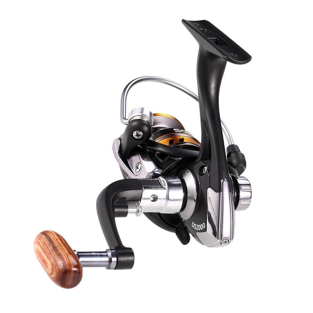 12+1BB 5.1:1 Gear Ratio Lightweight Spinning Fishing Reel with Free Spare Spool for River Lake Sea Fishing Image 2