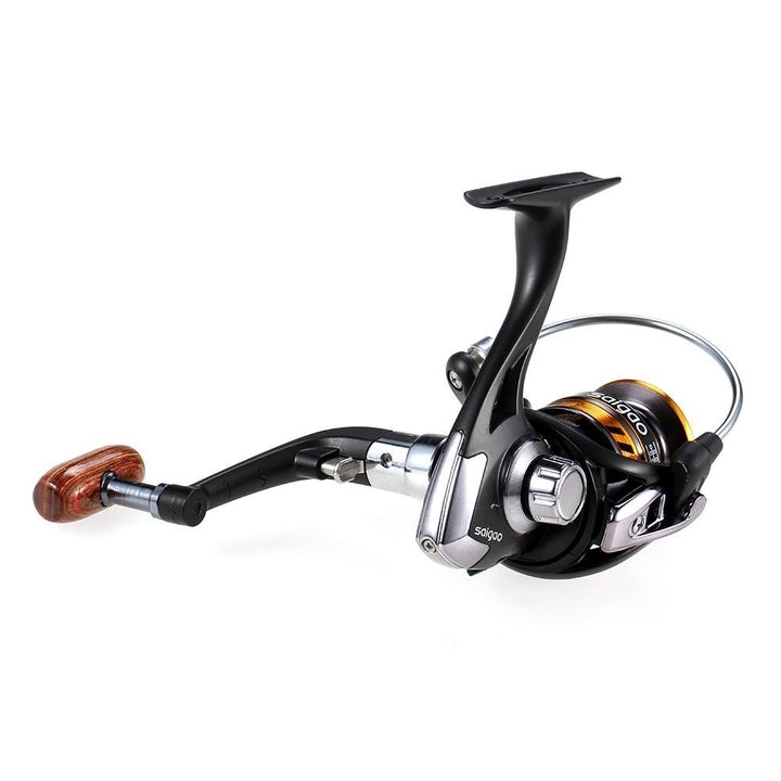 12+1BB 5.1:1 Gear Ratio Lightweight Spinning Fishing Reel with Free Spare Spool for River Lake Sea Fishing Image 10