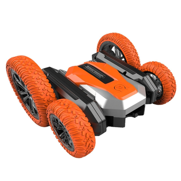 2.4G RC Stunt Car 360 Rotation Double-sided Driving with LED Light and Music Crawler Image 3