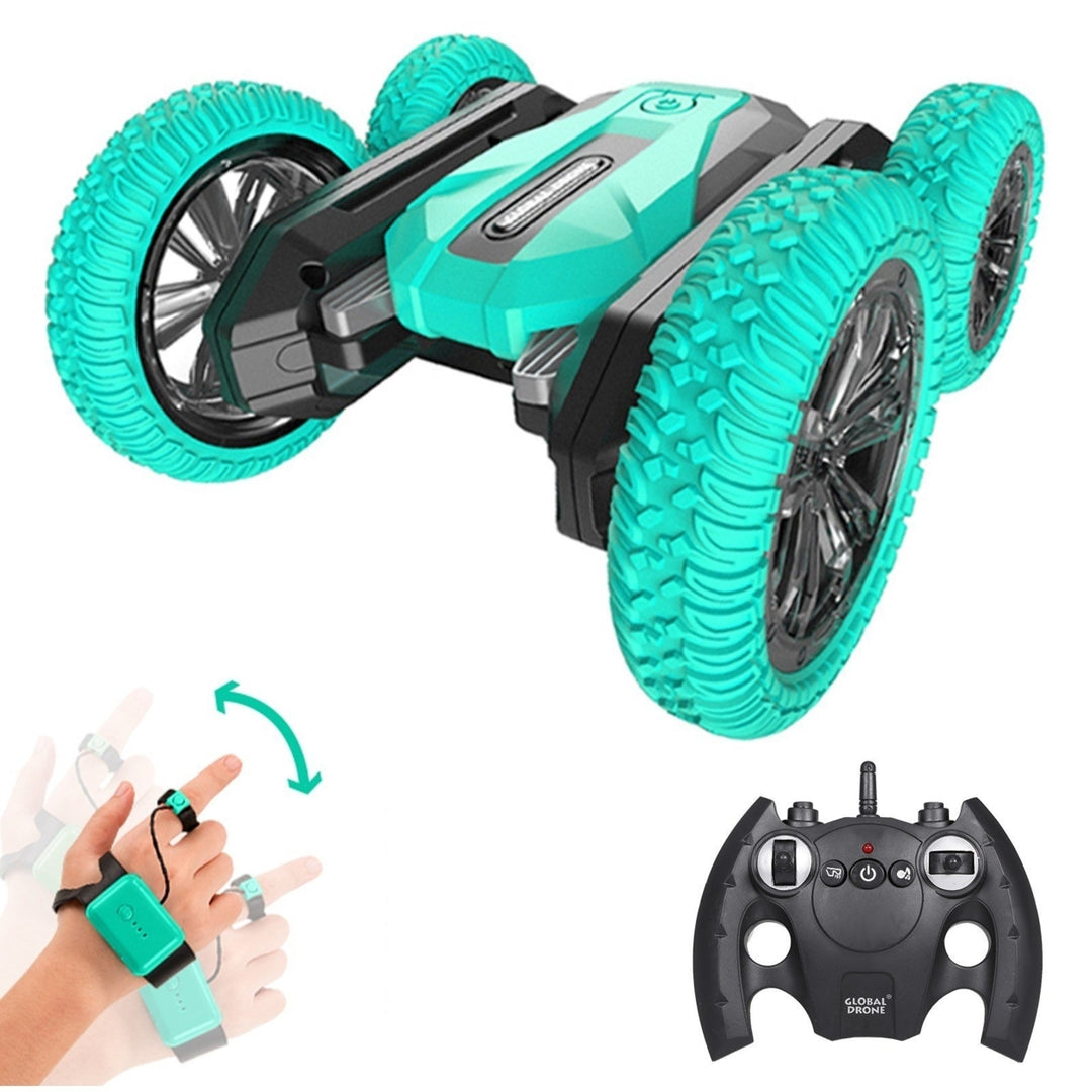 2.4G RC Stunt Car 360 Rotation Double-sided Driving with LED Light and Music Crawler Image 8