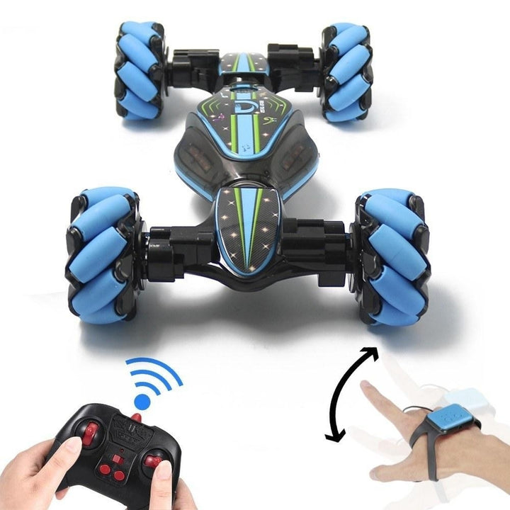 2.4GHz 4WD RC Stunt Car with Gesture Sensor Watch and Controller Image 4