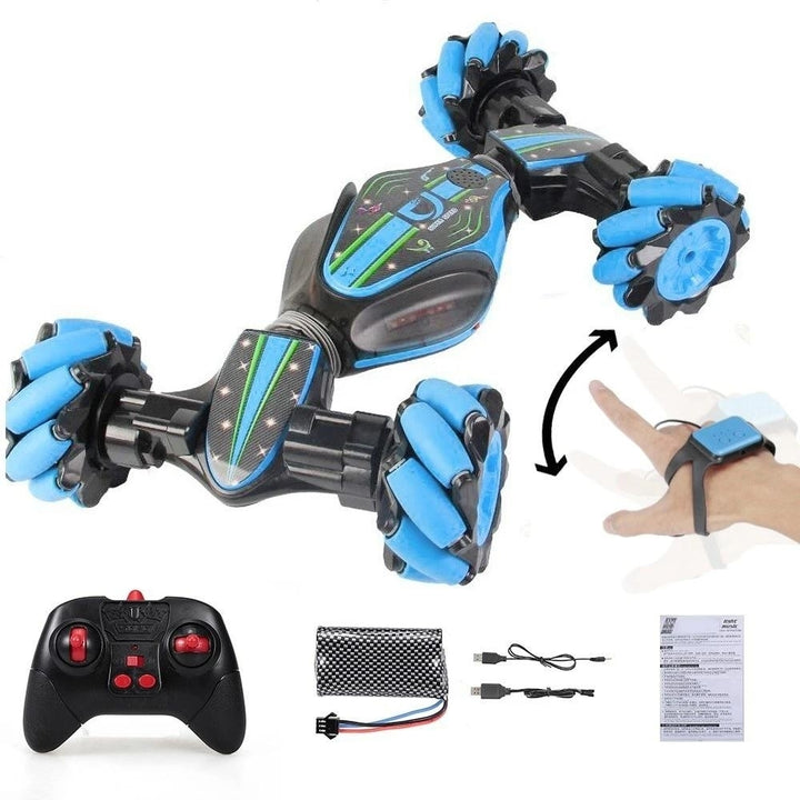 2.4GHz 4WD RC Stunt Car with Gesture Sensor Watch and Controller Image 7