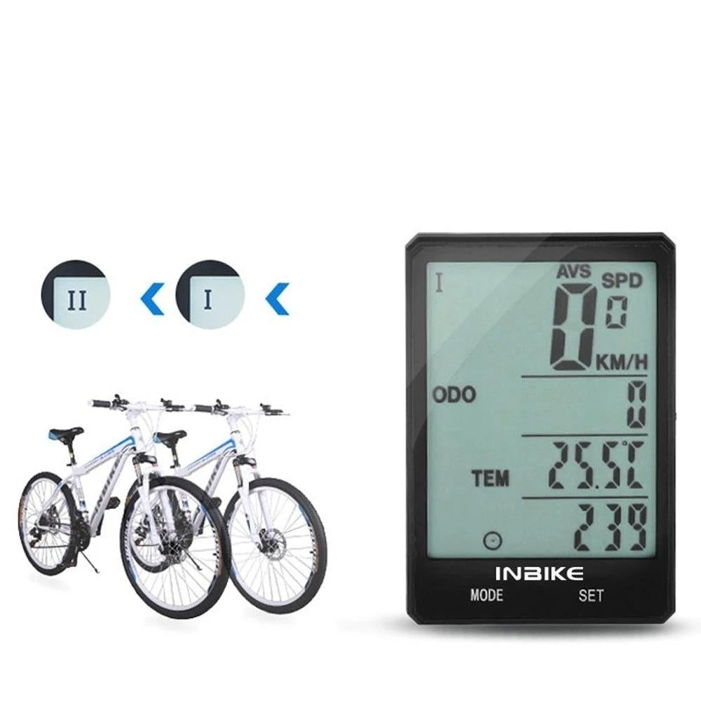 2.8 inch Bike Wireless Computer Multi-function Rainproof Riding Bicycle Odometer Backlight Display Image 6