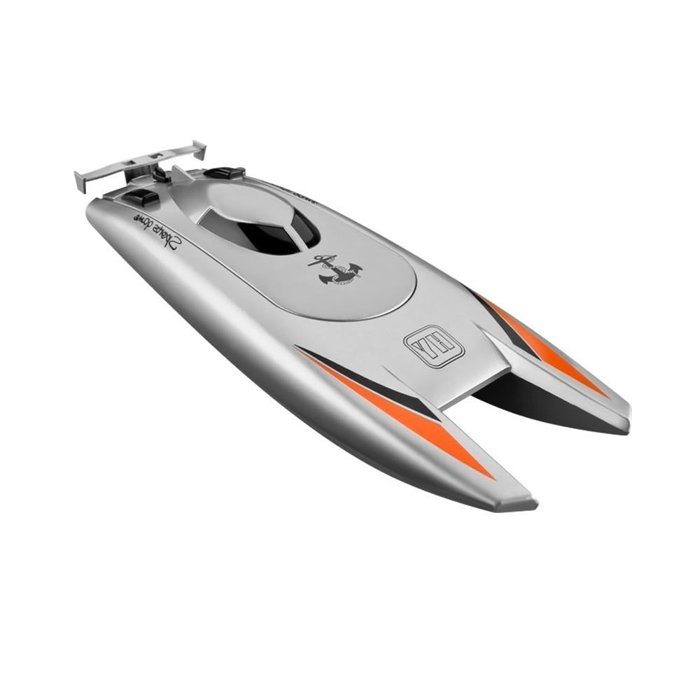 25KM/H High Speed Racing Boat 2 Channels Remote Control Boats for Pools Image 1