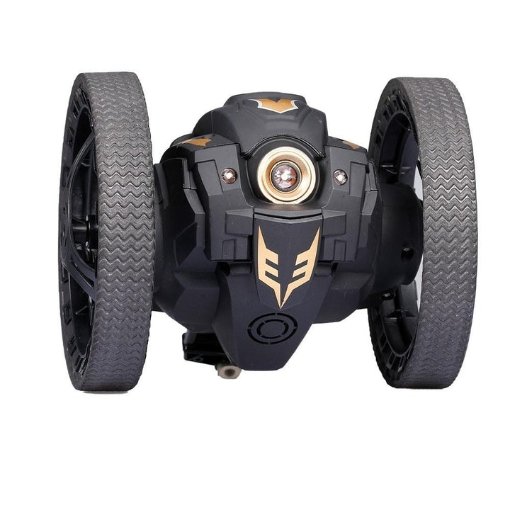 2WD 2.4Ghz RC Bounce Car Jump Remote Control Stunt Watch Induction 360 Rotation 27.6 inches Bouncing Music Led Light Image 7