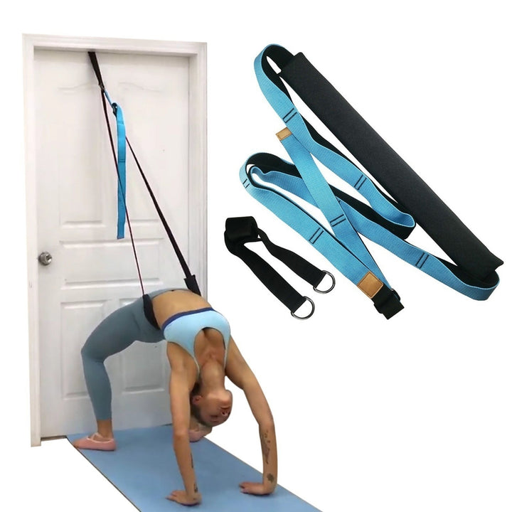 350cm Stretching Band Adjustable Training Belt Back Bend Strap Assist for Home Fitness Body Building Image 6