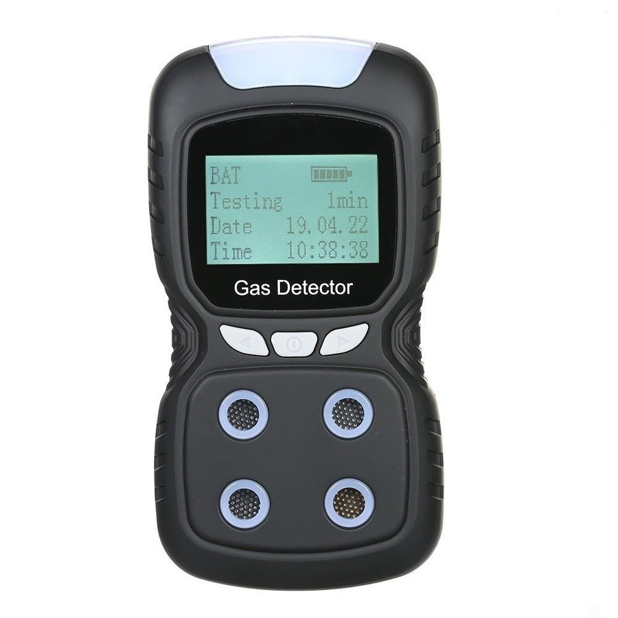 4 in 1 Gas Detector CO Monitor Digital Handheld Toxic Carbon Monoxide Hydrogen Sulfide Tester Image 1