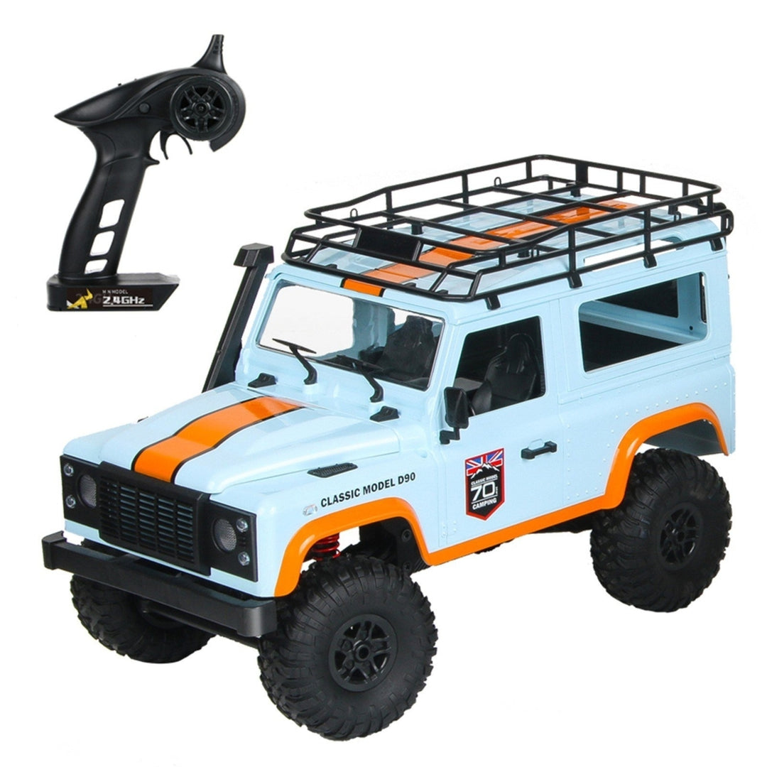 4WD 2.4Ghz Off Road Car RC Rock Crawler Cross-country Truck Toy with Headlight for Adults and Kids Image 2