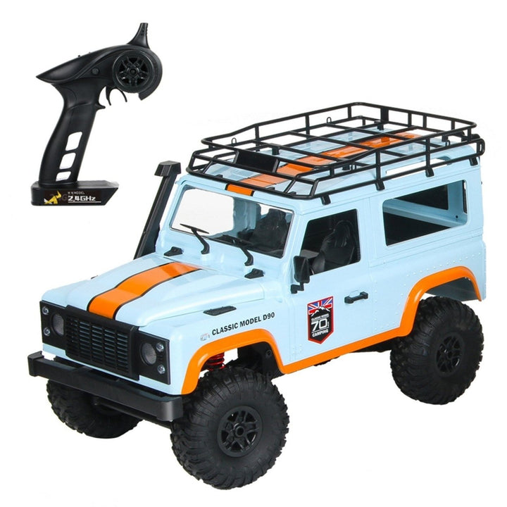 4WD 2.4Ghz Off Road Car RC Rock Crawler Cross-country Truck Toy with Headlight for Adults and Kids Image 1