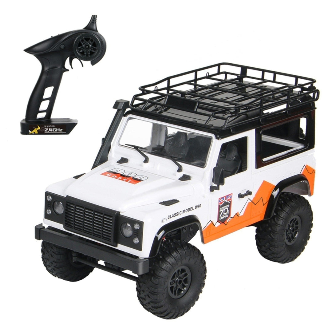 4WD 2.4Ghz Off Road Car RC Rock Crawler Cross-country Truck Toy with Headlight for Adults and Kids Image 3