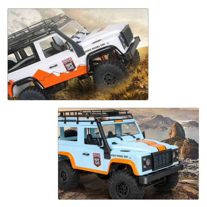 4WD 2.4Ghz Off Road Car RC Rock Crawler Cross-country Truck Toy with Headlight for Adults and Kids Image 8