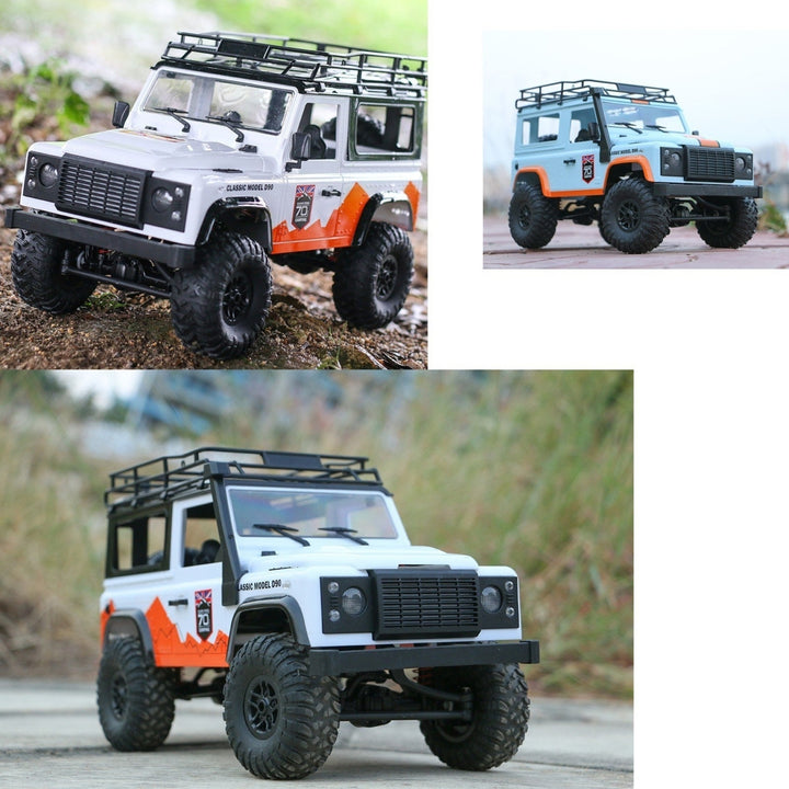 4WD 2.4Ghz Off Road Car RC Rock Crawler Cross-country Truck Toy with Headlight for Adults and Kids Image 9