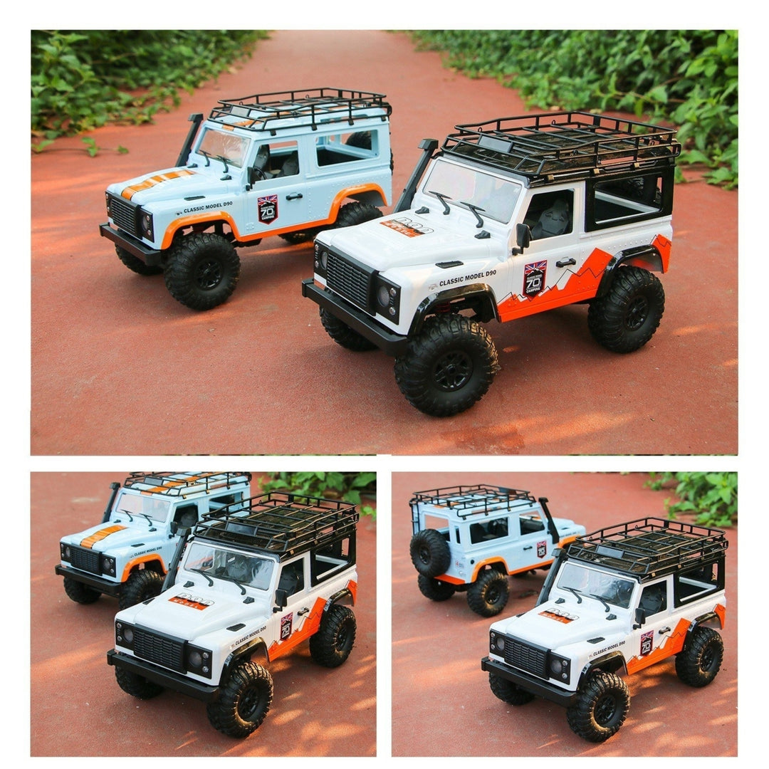 4WD 2.4Ghz Off Road Car RC Rock Crawler Cross-country Truck Toy with Headlight for Adults and Kids Image 10