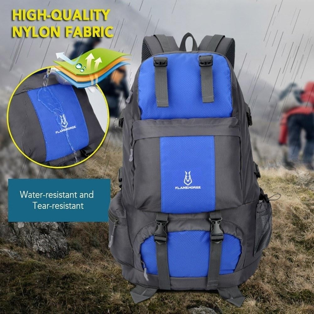50L Hiking Backpack Waterproof Outdoor Sport Travel Daypack Bag Image 11