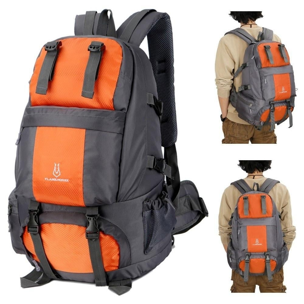 50L Hiking Backpack Waterproof Outdoor Sport Travel Daypack Bag Image 12
