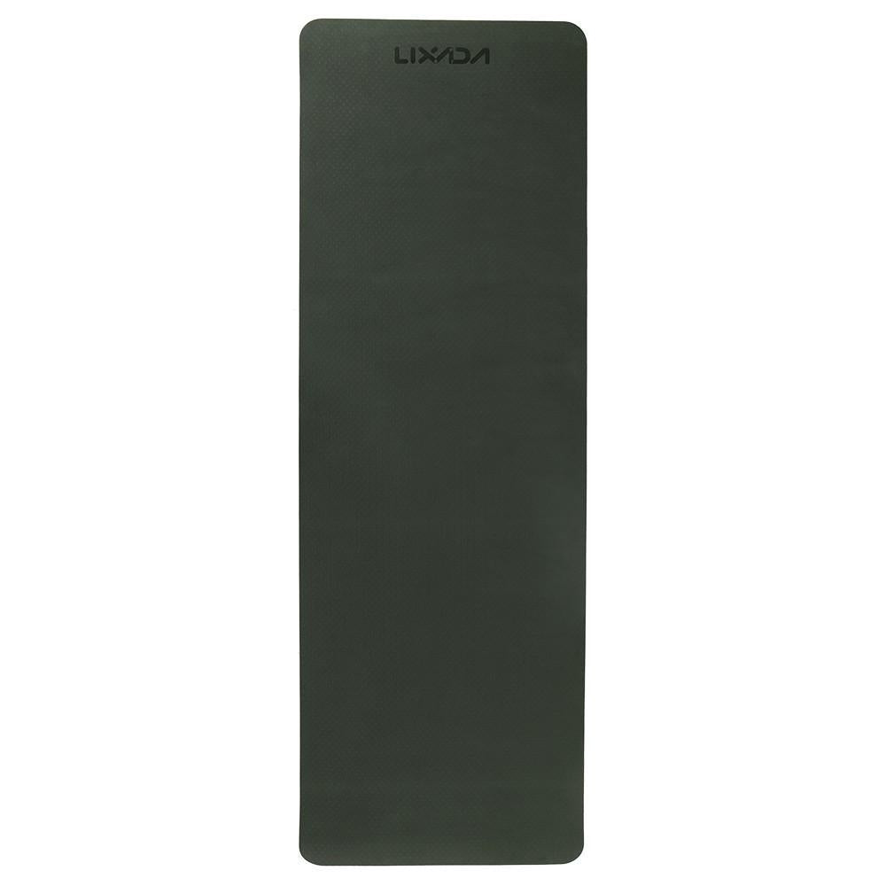72x24IN Non-slip Yoga Mat TPE Eco Friendly Fitness Pilates Gymnastics Carrying Strap and Storage Bag Image 4