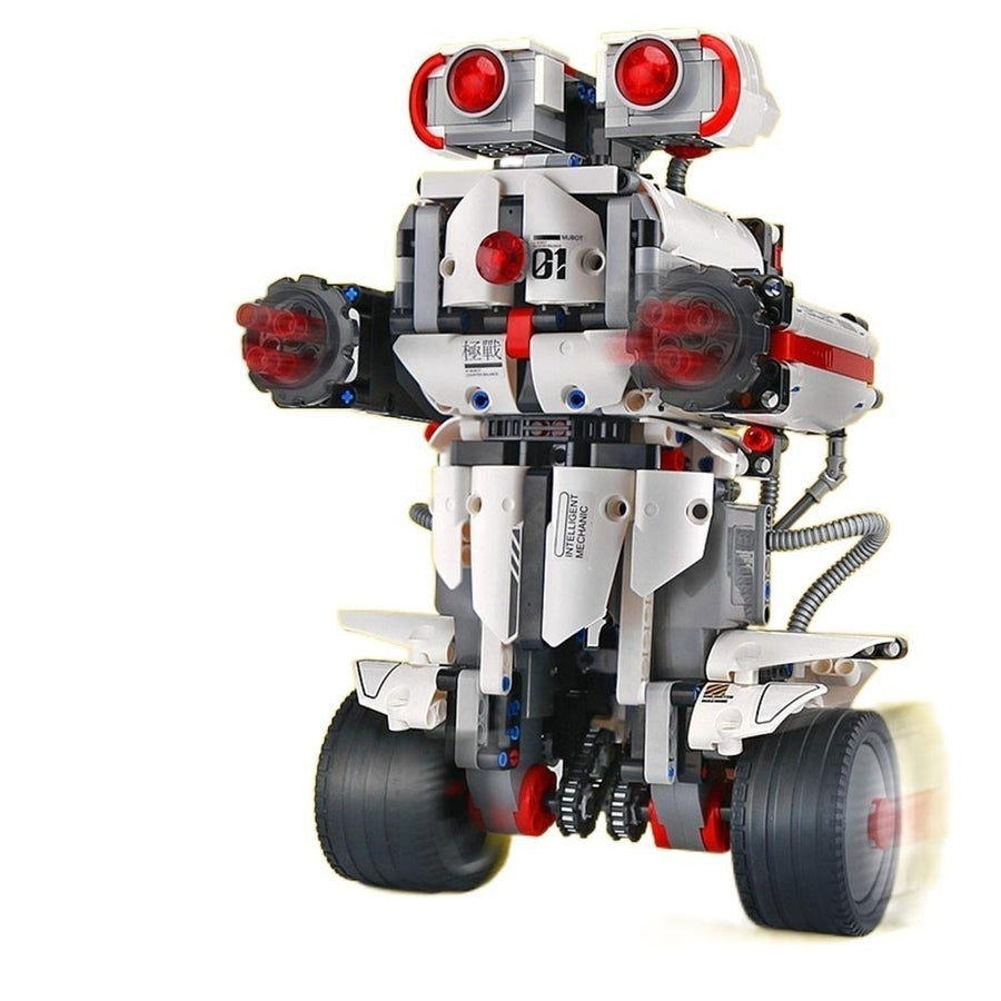 791PCS 2.4G Remote Control APP RC Robot Educational Bricks STEM Toys Image 1