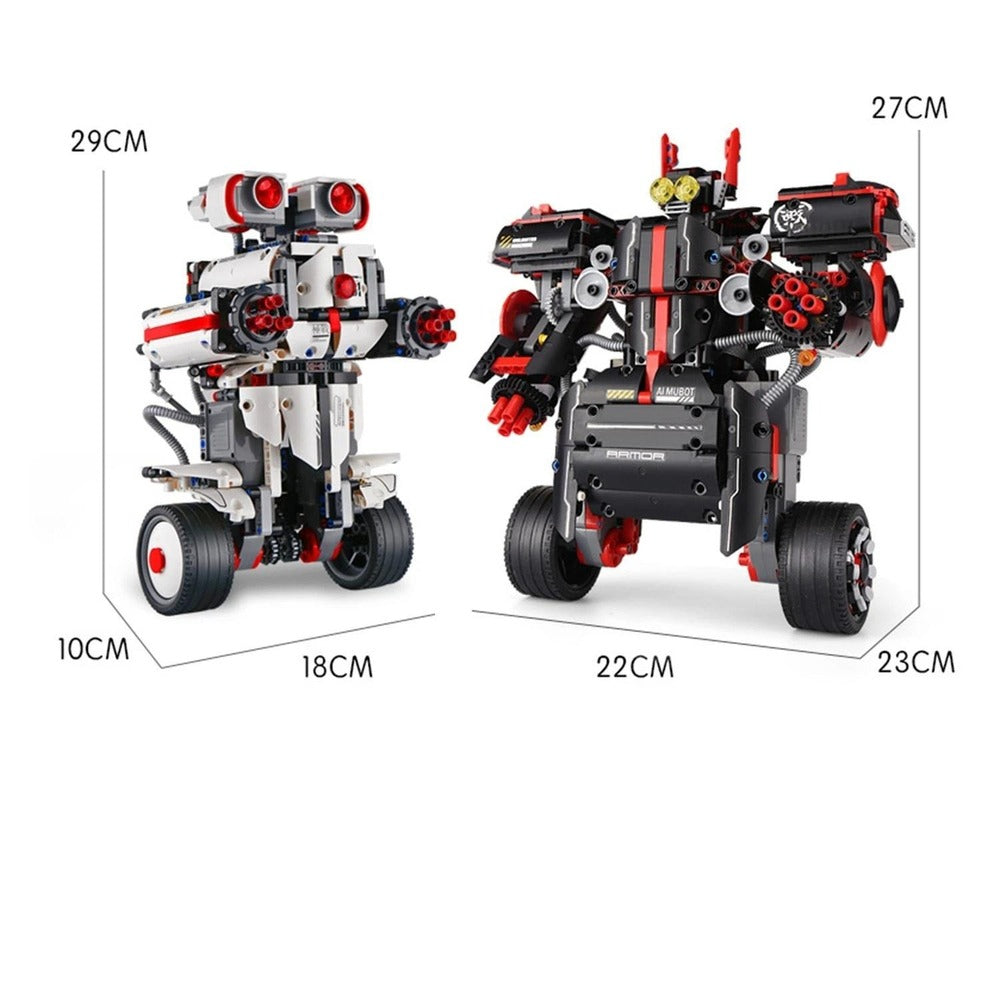 791pc 2.4G Remote Control APP RC Robot Educational Bricks STEM Toys Image 7