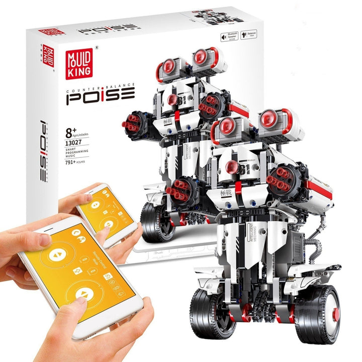 791pc 2.4G Remote Control APP RC Robot Educational Bricks STEM Toys Image 9