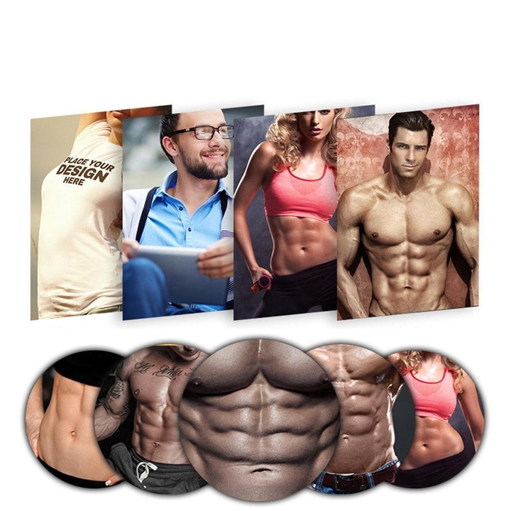 ABS Stimulator EMS USB Rechargeable Muscle Trainer Toner Image 4