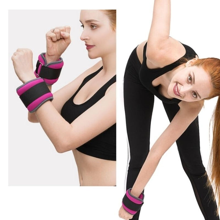 Adjustable Body Building Resistance Bands Ankle Buckle Gym Thigh Leg Power Weight Lifting Fitness Belt Image 2