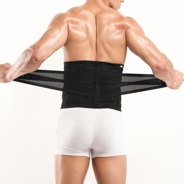 Adjustable High Elastic Abdomen Gurgling Tummy Tuck Belt Image 4