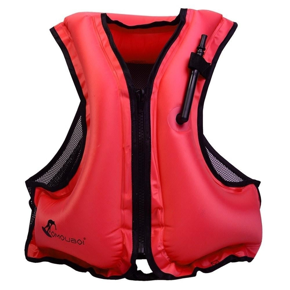 Adult Inflatable Swim Vest Life Jacket Image 6
