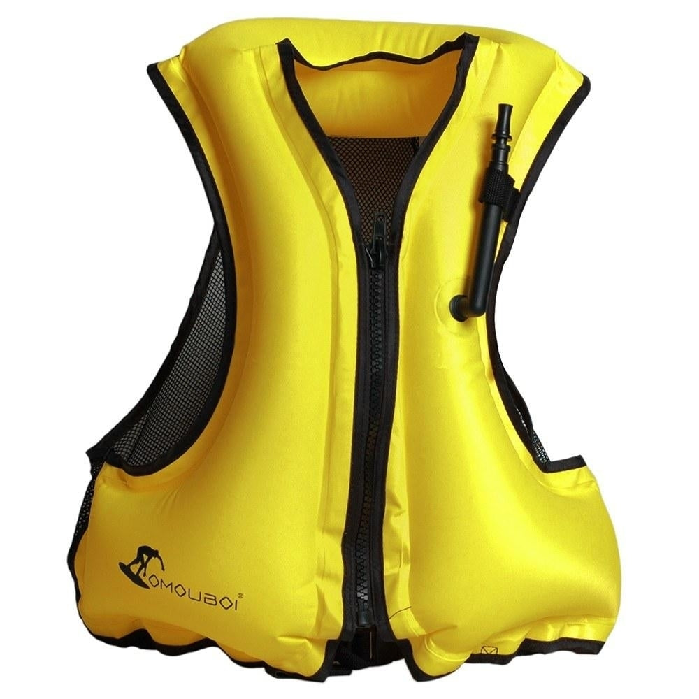 Adult Inflatable Swim Vest Life Jacket Image 7