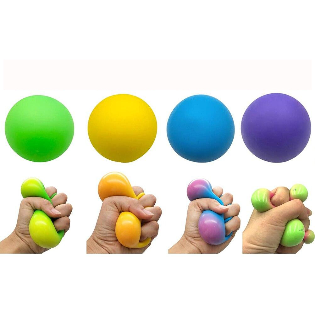 Adults And Children Color Vent Ball Creative Decompression Birthday Gifts Toy Fitness Balls Image 1