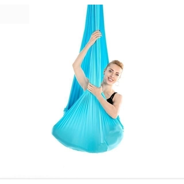 Aerial Yoga Hammock Premium Silk Swing Antigravity Belts Image 3