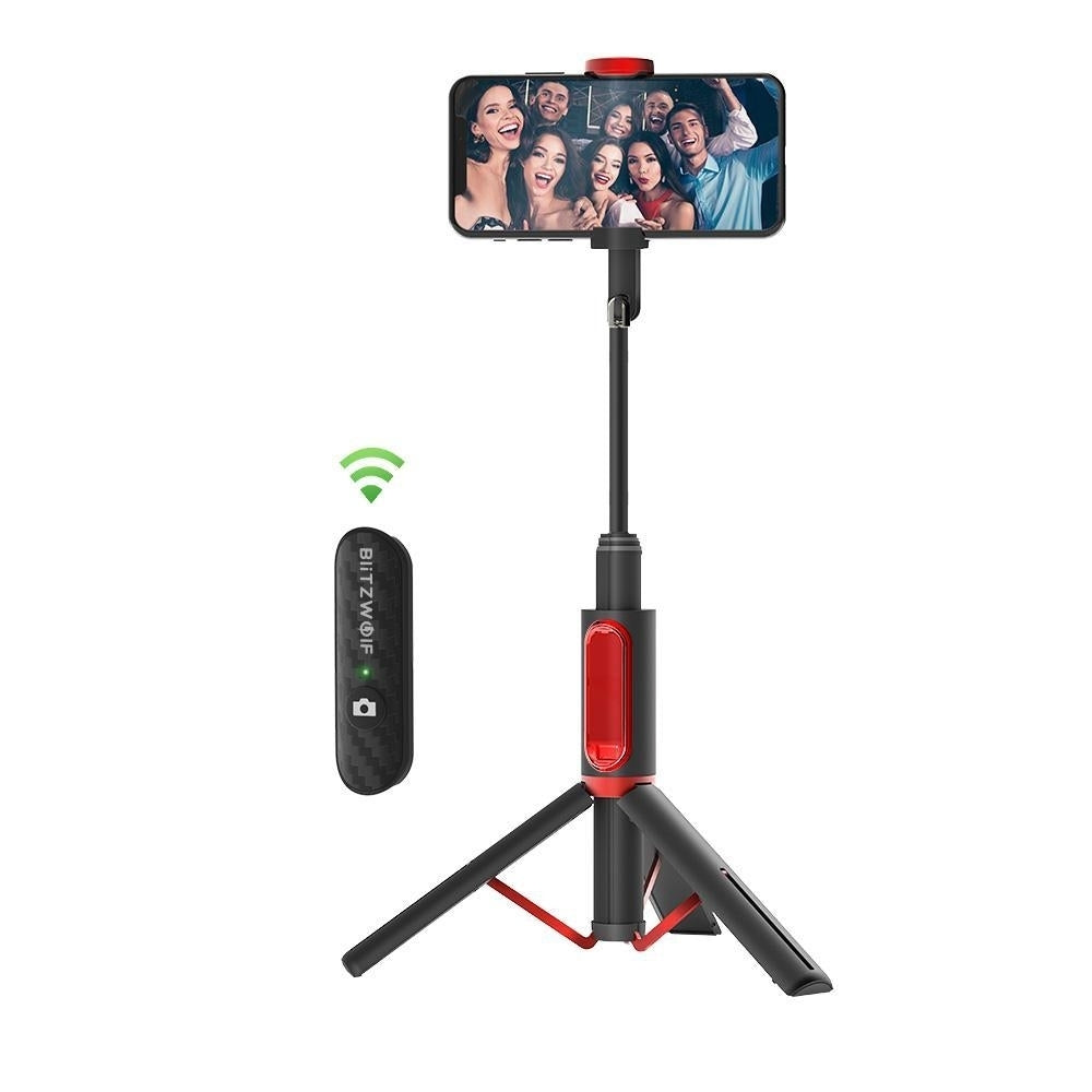 All In One Portable bluetooth Selfie Stick Image 4
