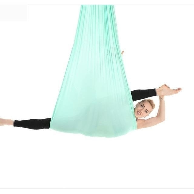 Aerial Yoga Hammock Premium Silk Swing Antigravity Belts Image 10