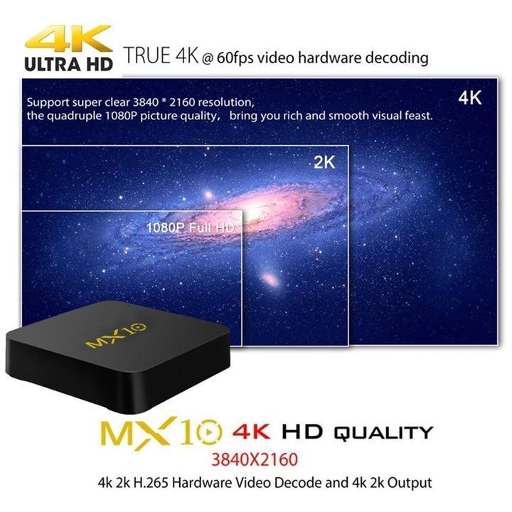 Android TV Box 4K Support H.265 HDR10 USB3.0 DLNA Miracast WiFi Image 10