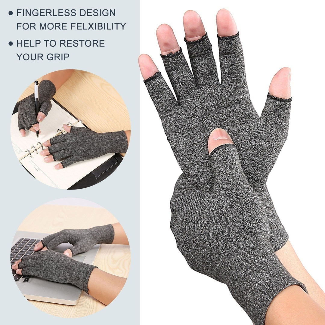 Arthritis Compression Gloves Health Care Nursing Image 6