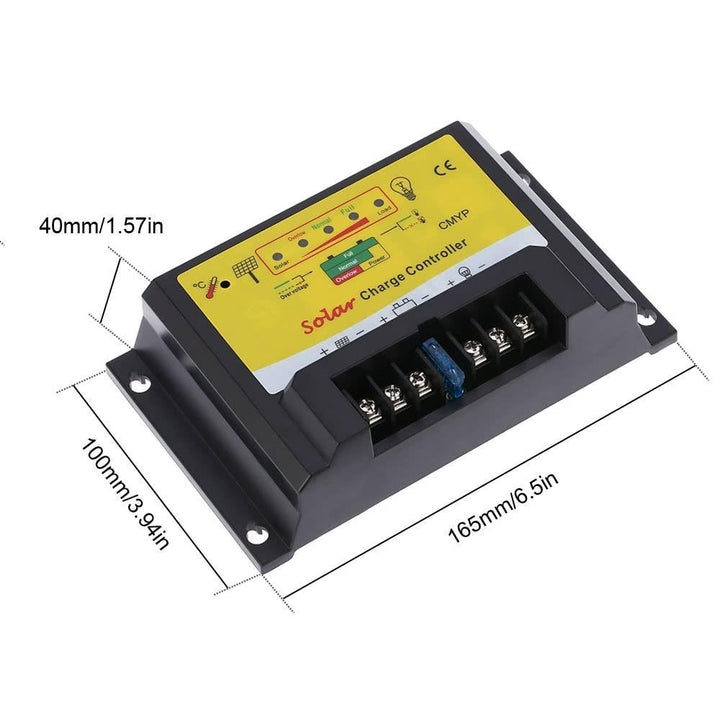 Automatic Intelligent Solar Charge Controller PWM Charging Panel Battery Regulator Image 2