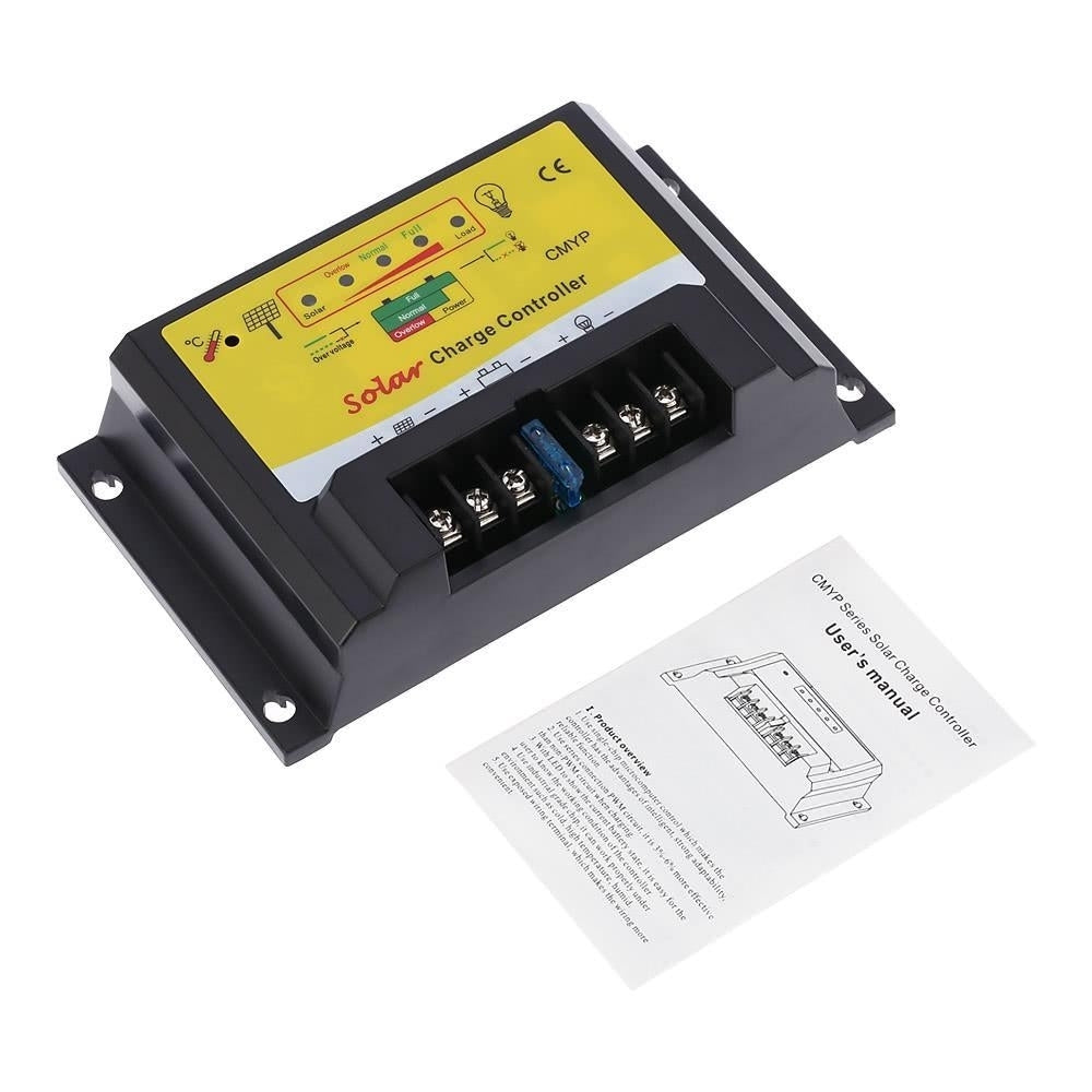 Automatic Intelligent Solar Charge Controller PWM Charging Panel Battery Regulator Image 9