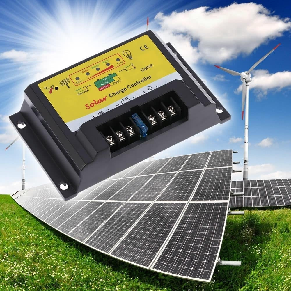 Automatic Intelligent Solar Charge Controller PWM Charging Panel Battery Regulator Image 12