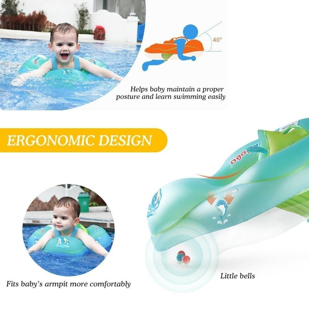 Baby Swimming Float Inflatable Ring Image 7