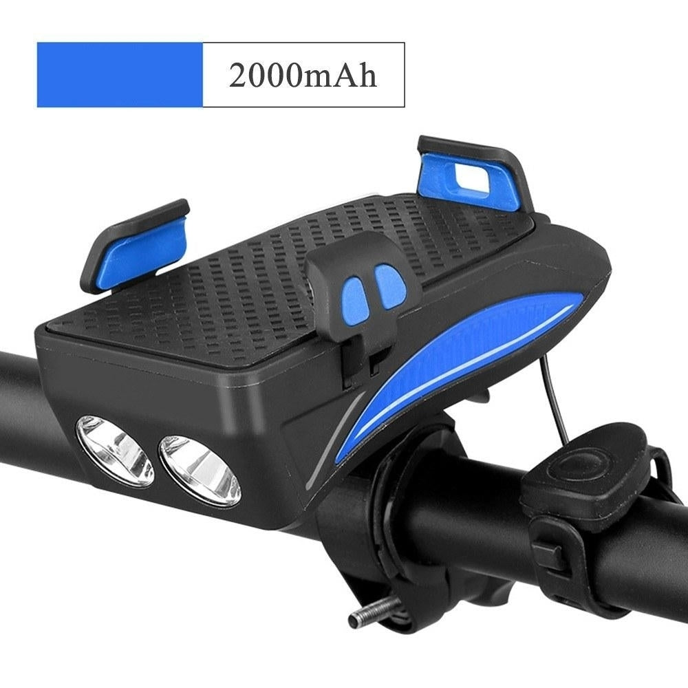 Bicycle Mobile Phone Bracket Riding Front Light Image 2