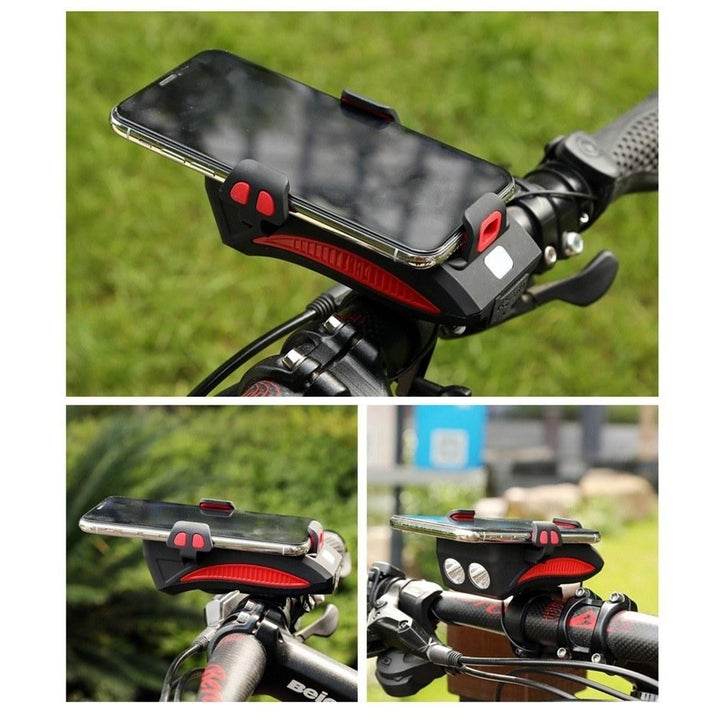 Bicycle Mobile Phone Bracket Riding Front Light Image 9