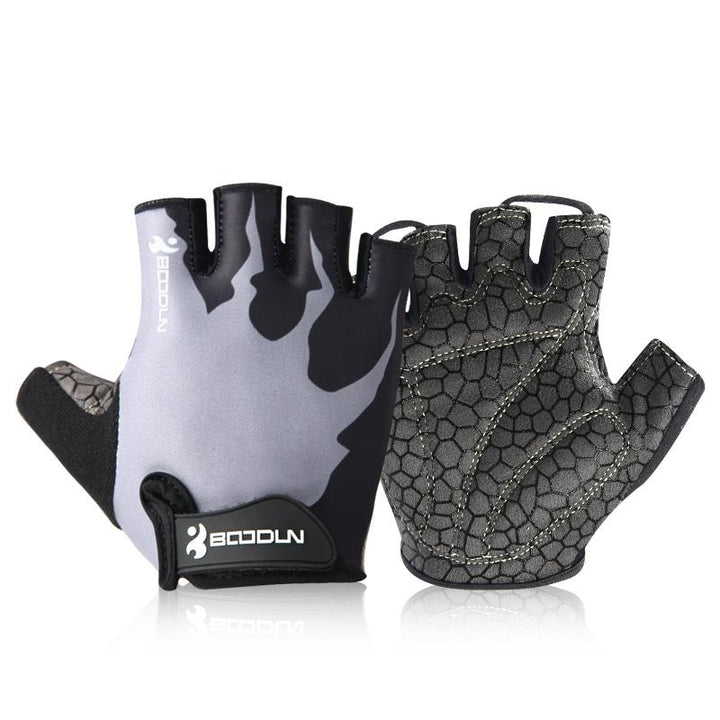 Breathable Anti Slip Gym Fitness Gloves Image 7