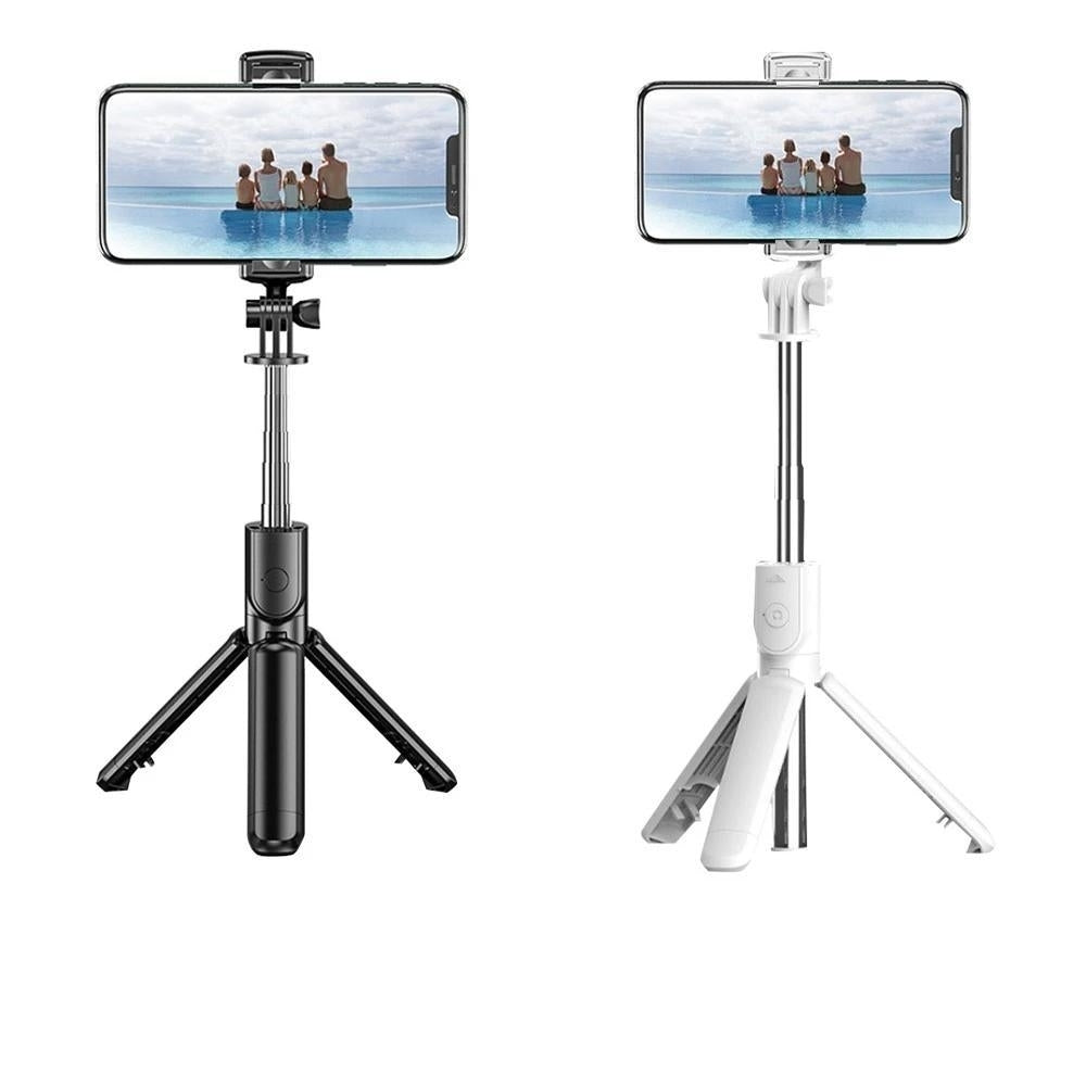 BT Selfie Stick Foldable Tripod 360 Rotation Multi-functional Handheld Adjustable Image 1