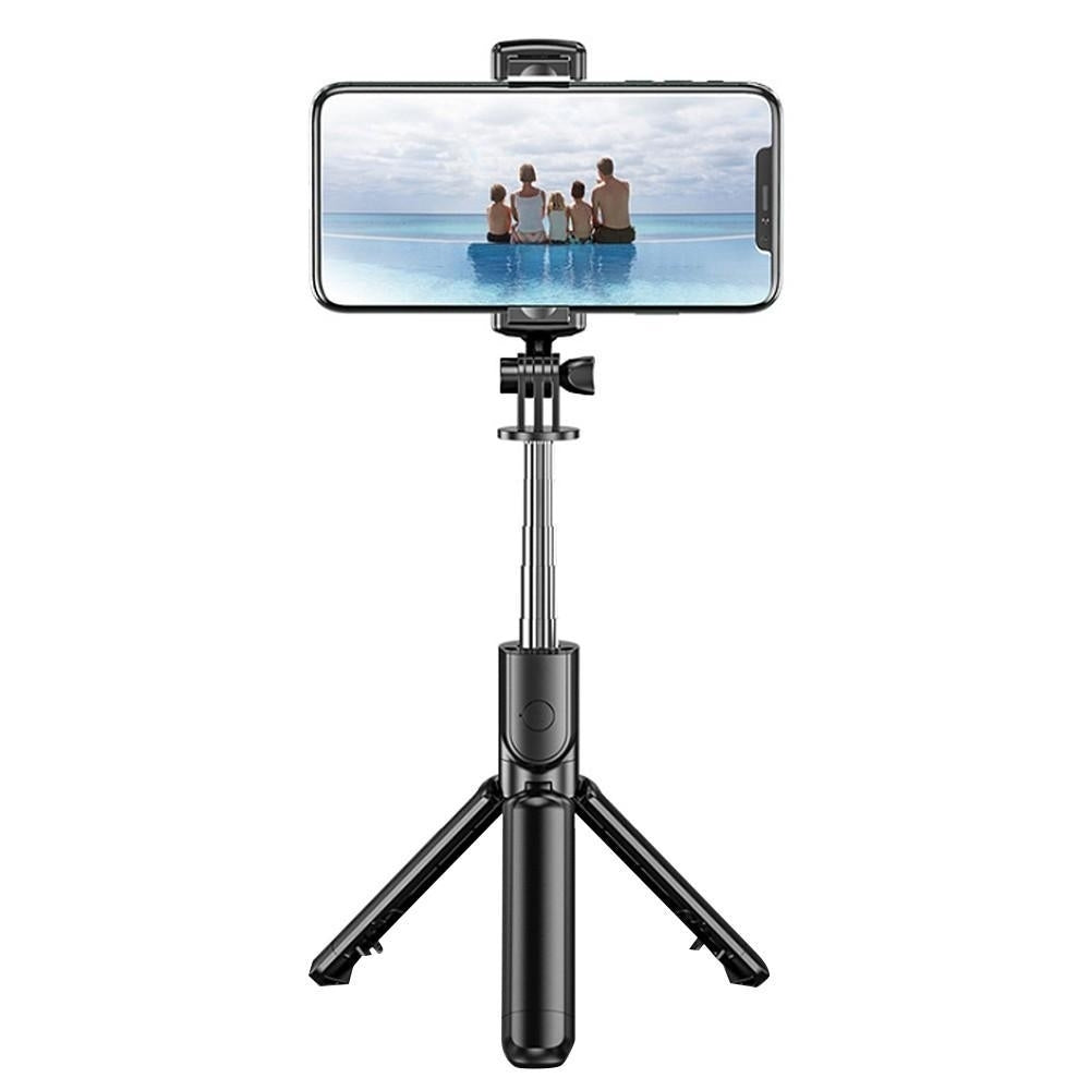 BT Selfie Stick Foldable Tripod 360 Rotation Multi-functional Handheld Adjustable Image 2