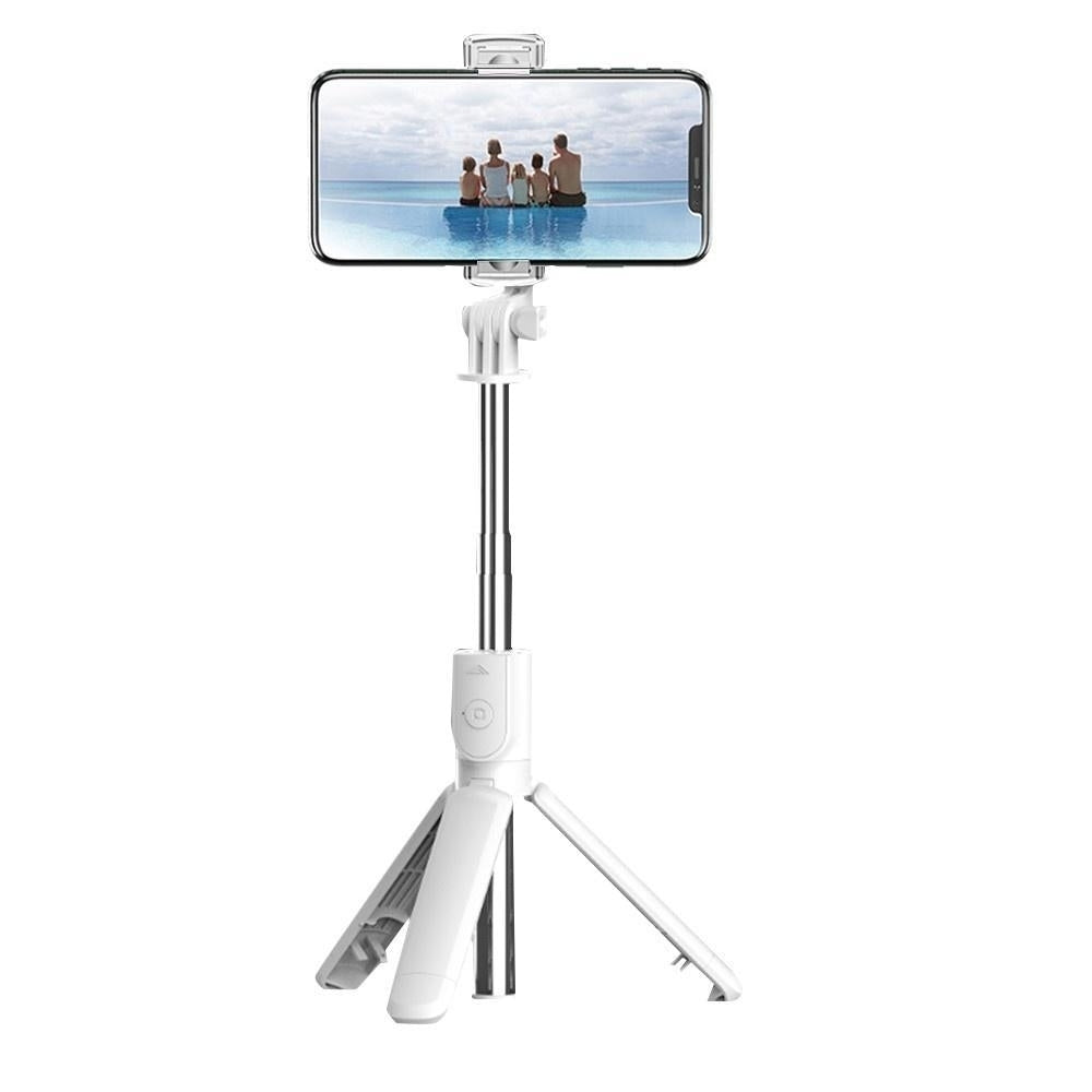 BT Selfie Stick Foldable Tripod 360 Rotation Multi-functional Handheld Adjustable Image 3