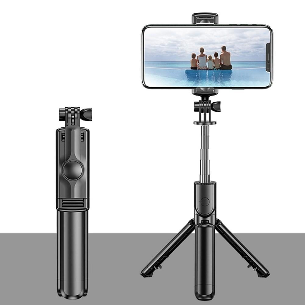 BT Selfie Stick Foldable Tripod 360 Rotation Multi-functional Handheld Adjustable Image 4