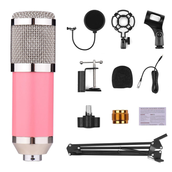 Broadcasting Studio Recording Condenser Microphone Kit Image 4