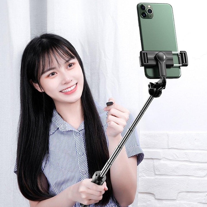 BT Selfie Stick Foldable Tripod 360 Rotation Multi-functional Handheld Adjustable Image 9