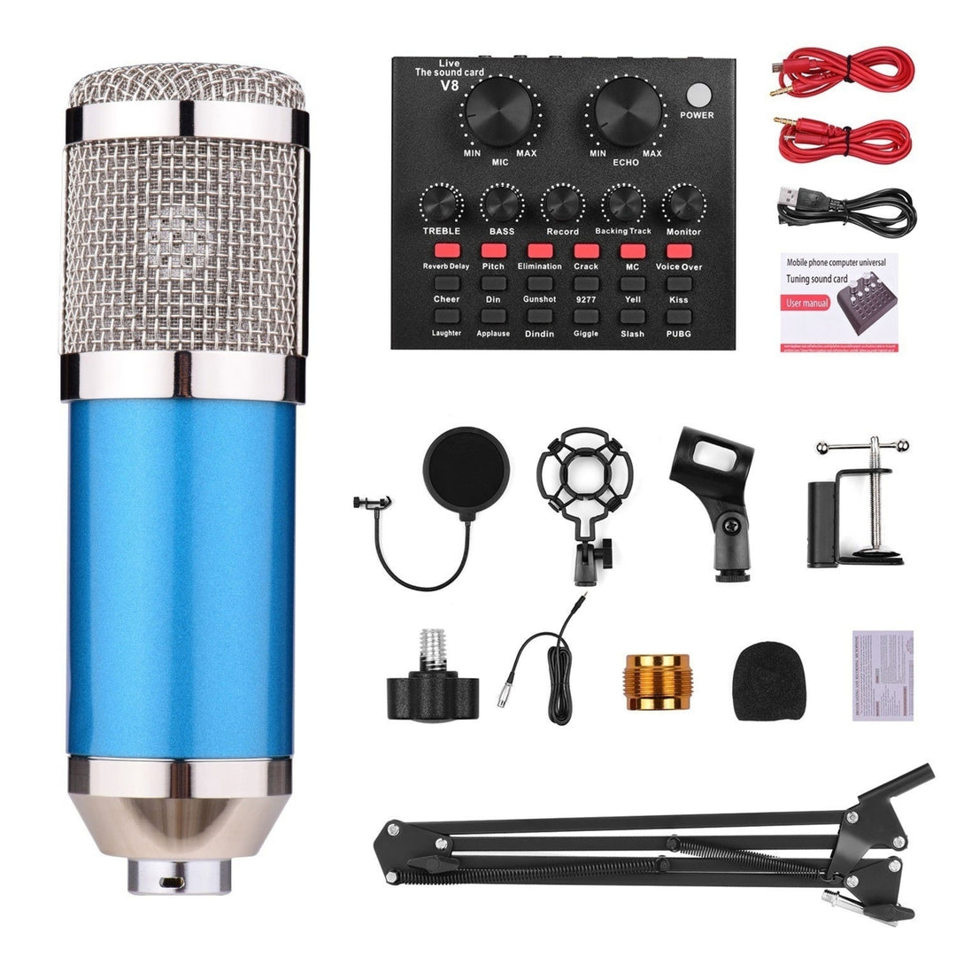Broadcasting Studio Recording Condenser Microphone Kit Image 7